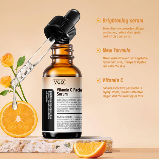 🍋VGO Vitamin C Vitamin E Facial Serum, 60ml / 2.02oz