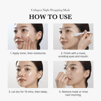 🔥LAST DAY 49% OFF💕Collagen Night Wrapping Mask